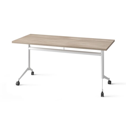 Table rabattable POLLY L.160 x P.70 cm Plateau Orme