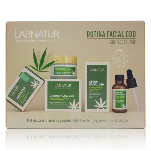 Pack Rutina Facial CBD Labnatu