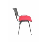 Silla confidente Pétrola - pack de  4 - Rojo