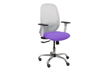 Chaise de bureau CILANCO Blanche