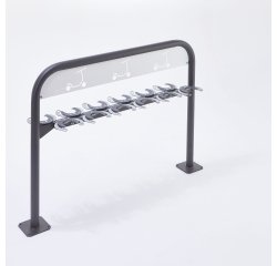 Range 12 Trottinettes sur Pied