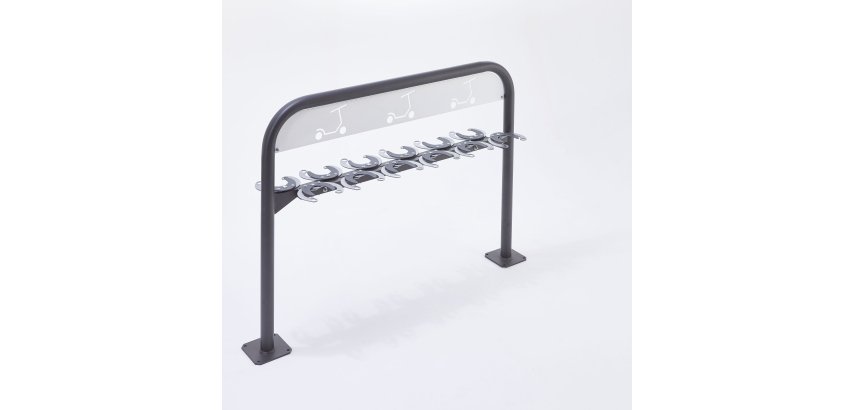 Range 12 Trottinettes sur Pied