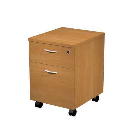 Cajonera móvil Presto - Venere 2 cajones. - Haya