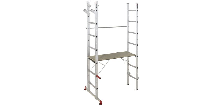 Echafaudage multifonctions, 6 produits en 1 !