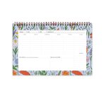 UO Organizador semanal Flores, tamaño 28x18 cm, 60 páginas