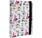 Funda Universal Estampada (para tablets de 9 a 10.4 pulgadas) Space Silver metal