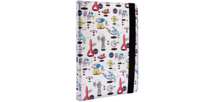 Funda Universal Estampada (para tablets de 9 a 10.4 pulgadas) Space Silver metal
