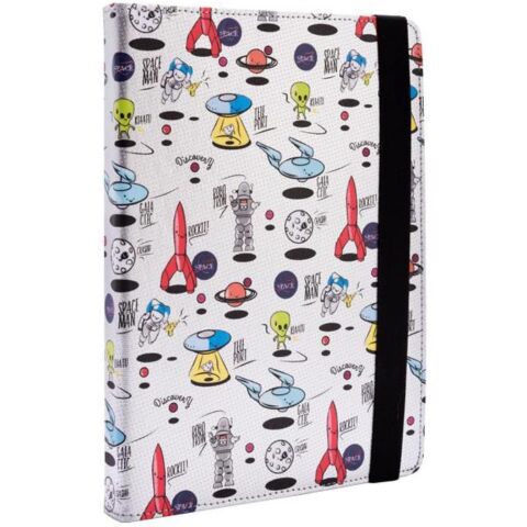 Funda Universal Estampada (para tablets de 9 a 10.4 pulgadas) Space Silver metal