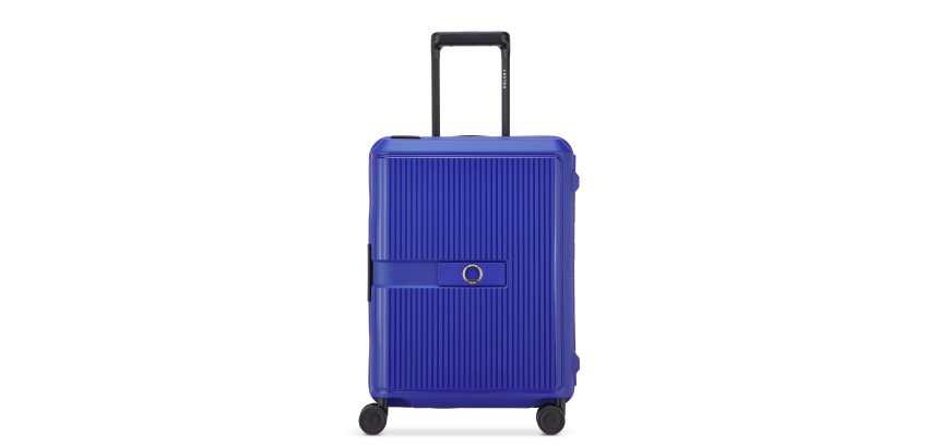 Delsey Vauban - Valise 55 cm bleu électrique