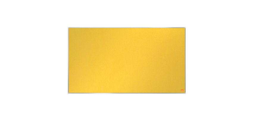Tablero de anuncios de fieltro de formato panorámico Nobo Impression Pro de 890x500 mm