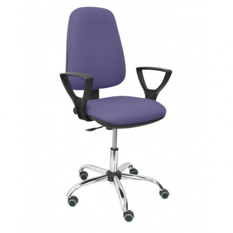 Silla Socovos bali amarillo brazos fijos - Azul claro