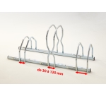 Râtelier 3 vélos sur 2 niveaux "Fat Bike"