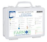 Coffret de secours Viticulteur 8/10 personnes