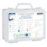 Coffret de secours Viticulteur 8/10 personnes
