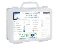 Coffret de secours Viticulteur 8/10 personnes