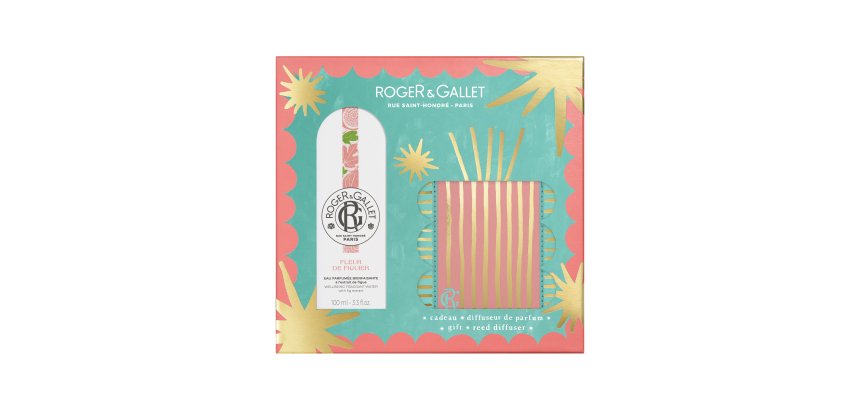 Roger & Gallet Set Noël Fleur Figuier 100 ml + Diffuser 2025