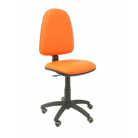 Ayna similpiel ruedas parquet - Naranja