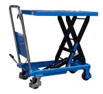 Table élévatrice manuelle simple ciseaux 300 kg