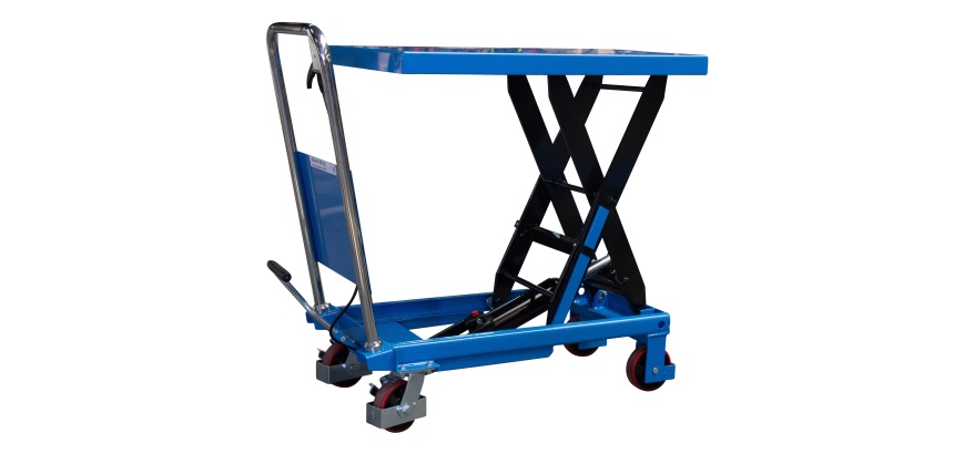 Table élévatrice manuelle simple ciseaux 300 kg