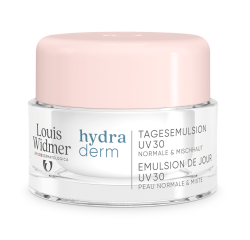 Day emulsion Hydraderm UV 30 Louis Widmer - 50 ml jar