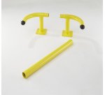 Arceaux de protection de rack - bardage - borne électrique / chargeur et conciergerie etc. Coloris jaune