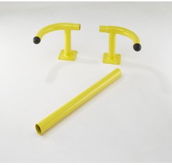 Arceaux de protection de rack - bardage - borne électrique / chargeur et conciergerie etc. Coloris jaune