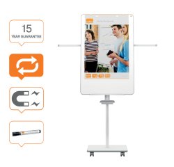 Pizarra de conferencia NOBO Move&Meet 680x1040mm