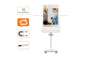 Pizarra de conferencia NOBO Move&Meet 680x1040mm