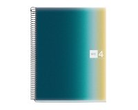 Cahier spirale Notebook Miquelrius Aurora Iceland A4 - petits carreaux - 240 pages