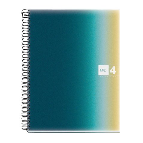 Cahier spirale Notebook Miquelrius Aurora Iceland A4 - petits carreaux - 240 pages