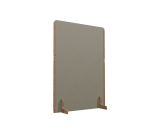 Cloison acoustique Emmie Flexmute en PET - sur pieds en bois massif  L 120 x H 170 cm