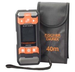 Télémètre laser 40 m avec détecteur de matériaux – Écran couleur rotatif – Batterie rechargeable