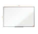 Pizarra blanca de melamina Nobo Essence 900x600mm