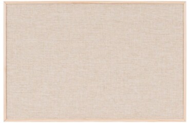 Tablero de tela Earth Bi-Office enmarcada en madera maciza