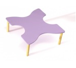 Fabiano Kids X-Shaped Table - Size T1 - Preschool