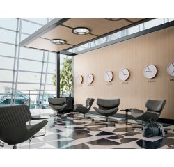 Fauteuil lounge CLEO  Anthracite