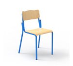 Fabiano school chair in beech H 38 cm Size T4 - primary (P1/P2)