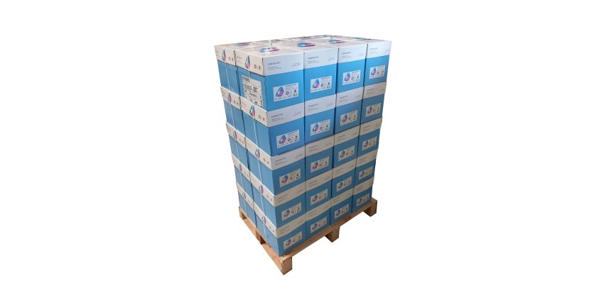 Papier récyclé Forever Copy A4 80gr - palette jetable de 200 ramettes de 500 feuilles