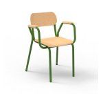 Professor Fabiano chair with armrests - Size T6