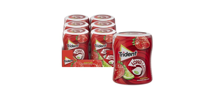 Chicles sin azúcarTrident Long Last Fersa-Lima - 6 Botes