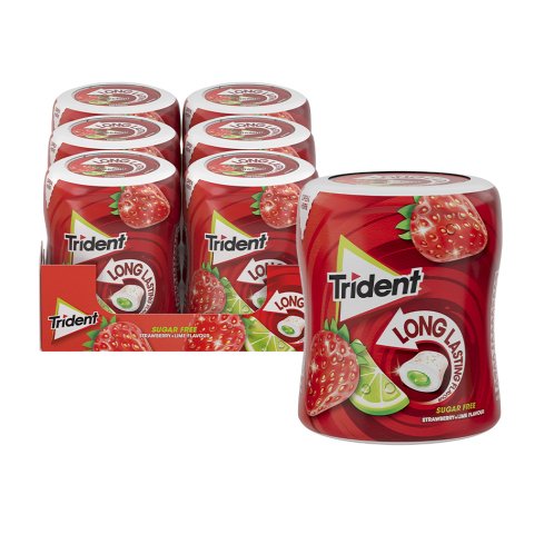 Chicles sin azúcarTrident Long Last Fersa-Lima - 6 Botes