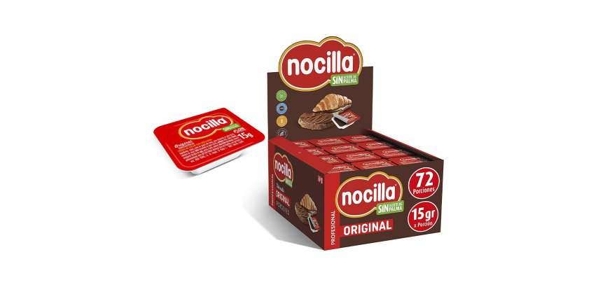 Nocilla Original en porciones de 15 g - Caja de 72 unidades