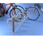 Râtelier Arcachon 10 vélos face à face : 188 x 52 x HT 63 cm