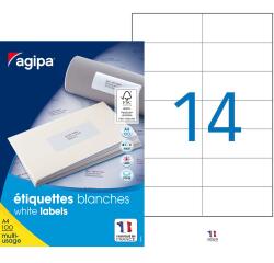 Etiquette adresse multi-usages Agipa
