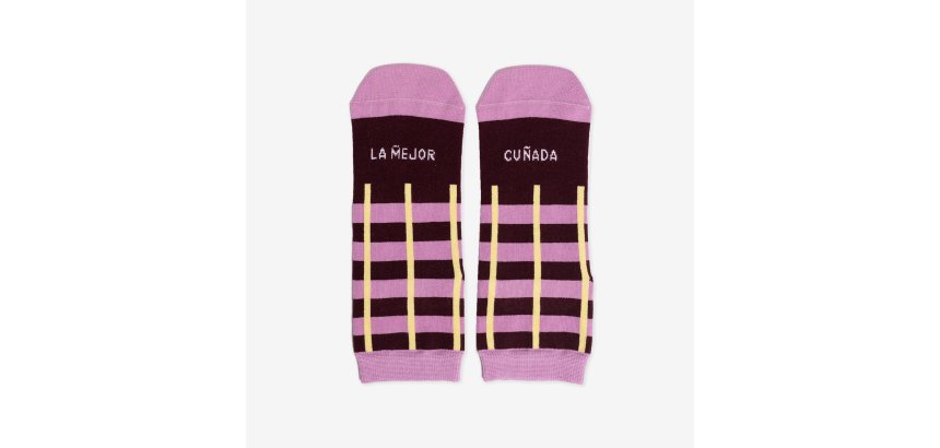 Calcetines "La mejor cuñada" Fam talla 36-41