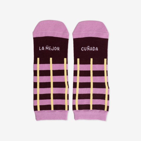 Calcetines "La mejor cuñada" Fam talla 36-41