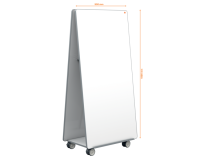 Système de tableaux blancs mobile et collaboratif Move & Meet - 1800x900mm - Nobo
