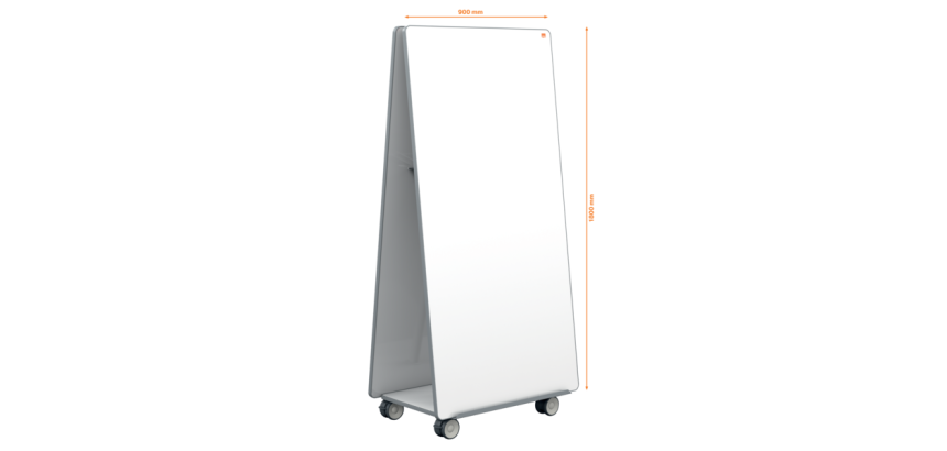 Système de tableaux blancs mobile et collaboratif Move & Meet - 1800x900mm - Nobo