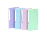 Chemise à élastiques 3 rabats Travel Pocket - RAINBOW PASTEL VIQUEL  - Coloris assortis