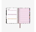 Agenda Anual 2026 "Noir" Semana Vista